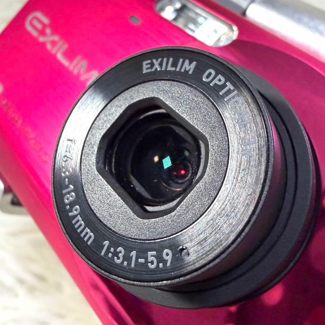 【美品】 CASIO EXILIM EX-Z90 12.1MP ピンク コンデジ