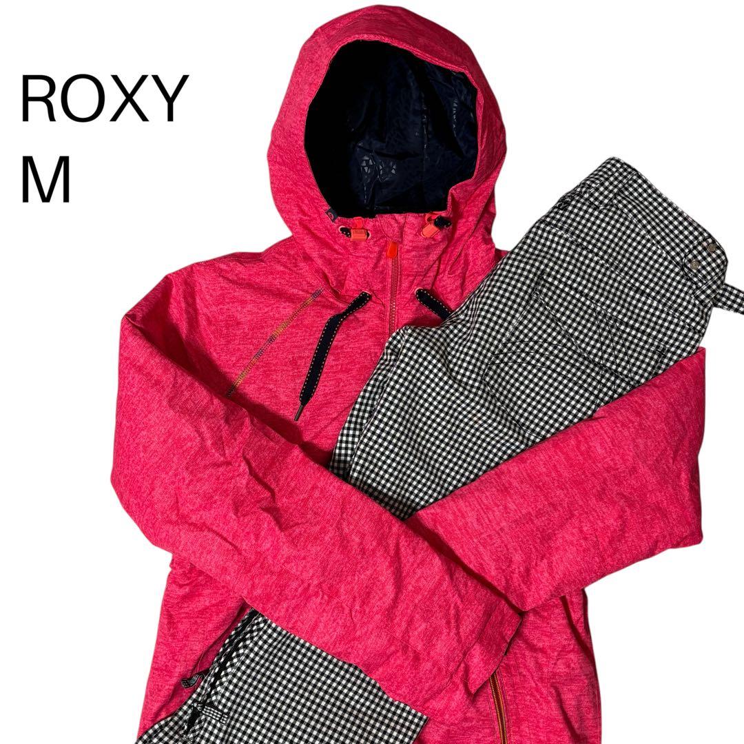 【美品】ROXY ロキシー　スノーボードウェア　上下セット　M ROXY（ロキシー） ジャケット×ICEPARDAL パンツロキシー スノーボード