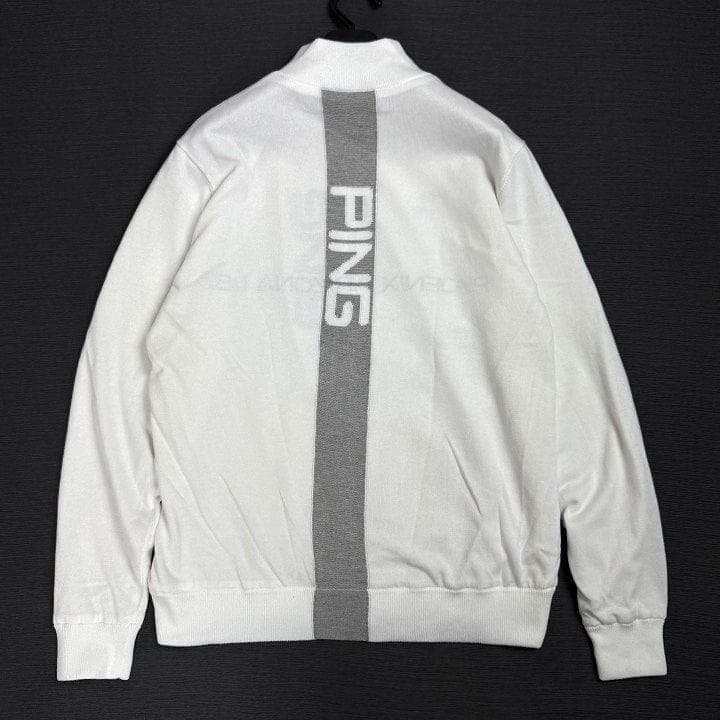 新品 ピン ゴルフ フルジップ ニット リバーシブル ジャケット