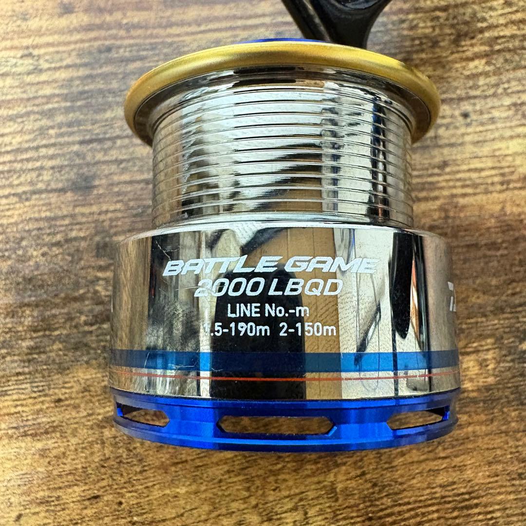 イカ釣り用に】DAIWA BATTLE GAME2000LBQDカスタム Daiwa バトルゲーム