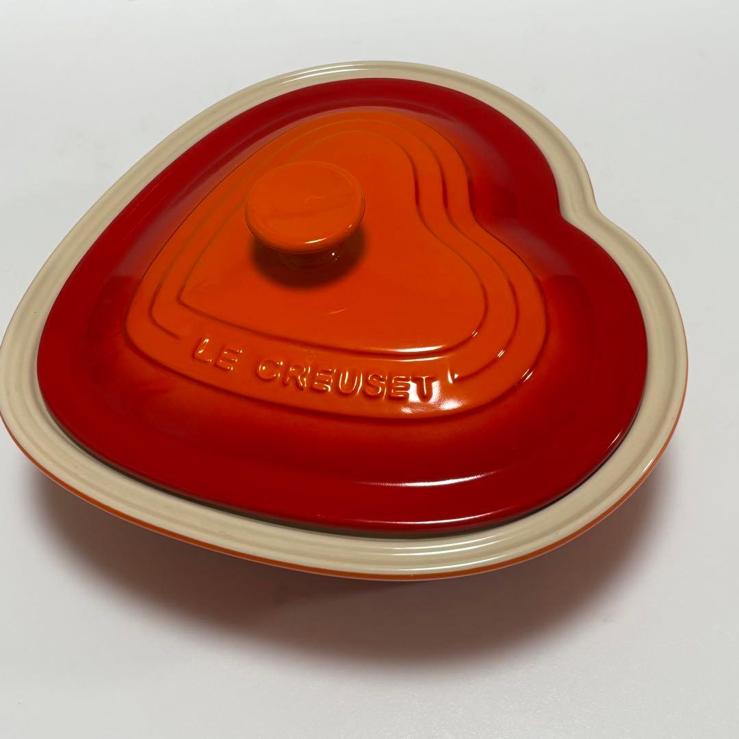 ルクルーゼ 陶器オーブンウェア ル・クルーゼ ココット ハート型 大