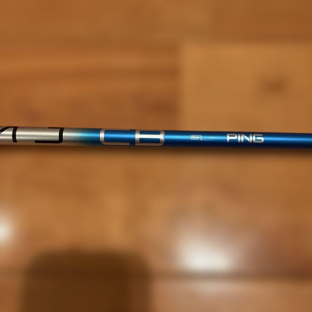 PING ALTA J CB BLUE 4U用 SRシャフト 美品 中古】純正シャフト ドライバー用_スリーブ付 ALTA J CB BLUE SR C