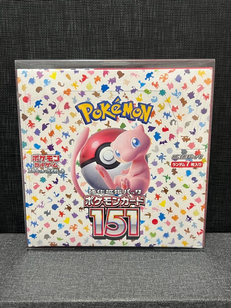 ポケモンカード 151 1box シュリンク付き未開封box ポケモンカードゲーム ポケモンカード151 BOX シュリンク付き 新品 未