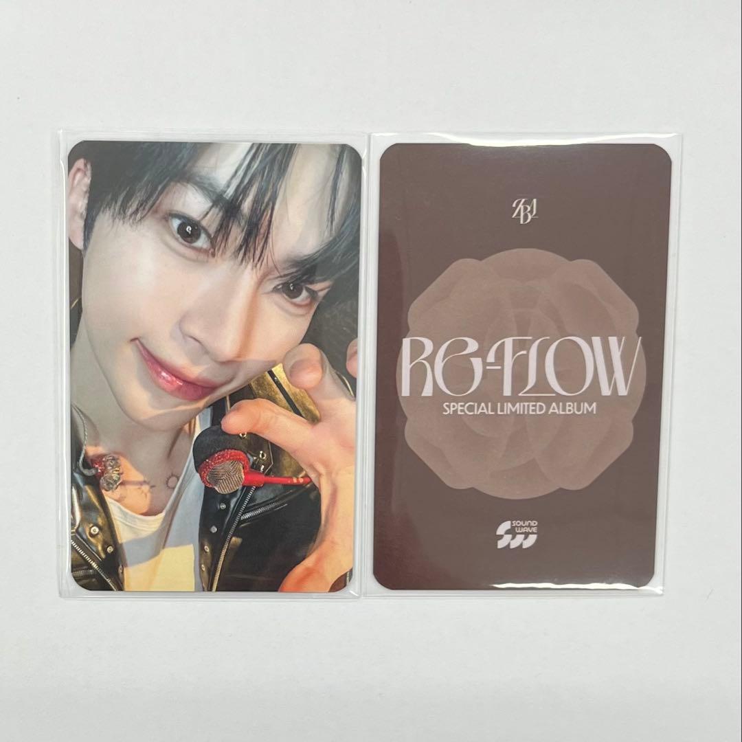 ZB1 RE-FLOW soundwave 限定 ソンハンビン トレカ ゼベワン - メルカリ