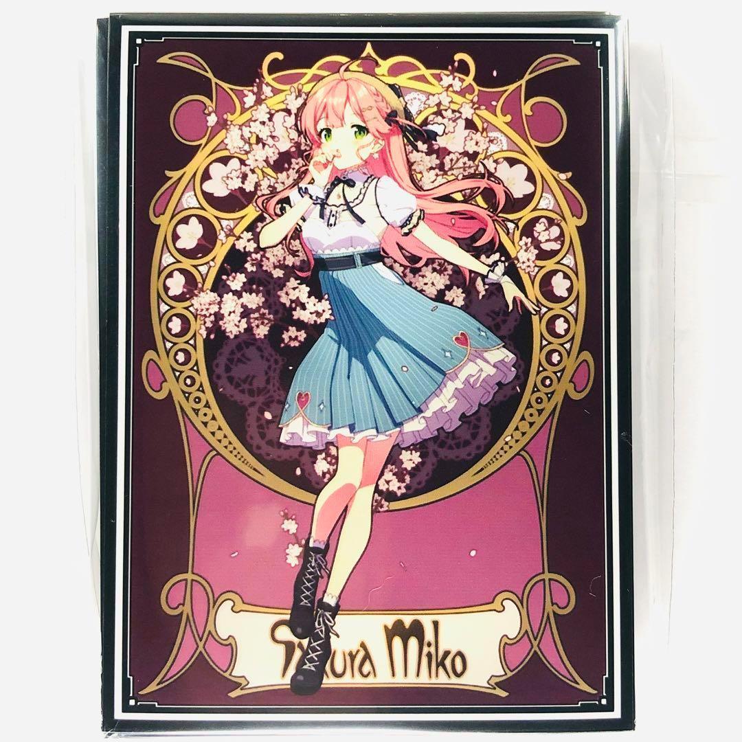 ホロライブ さくらみこ ミュシャ風 スリーブ ホロカ 混沌の女神様