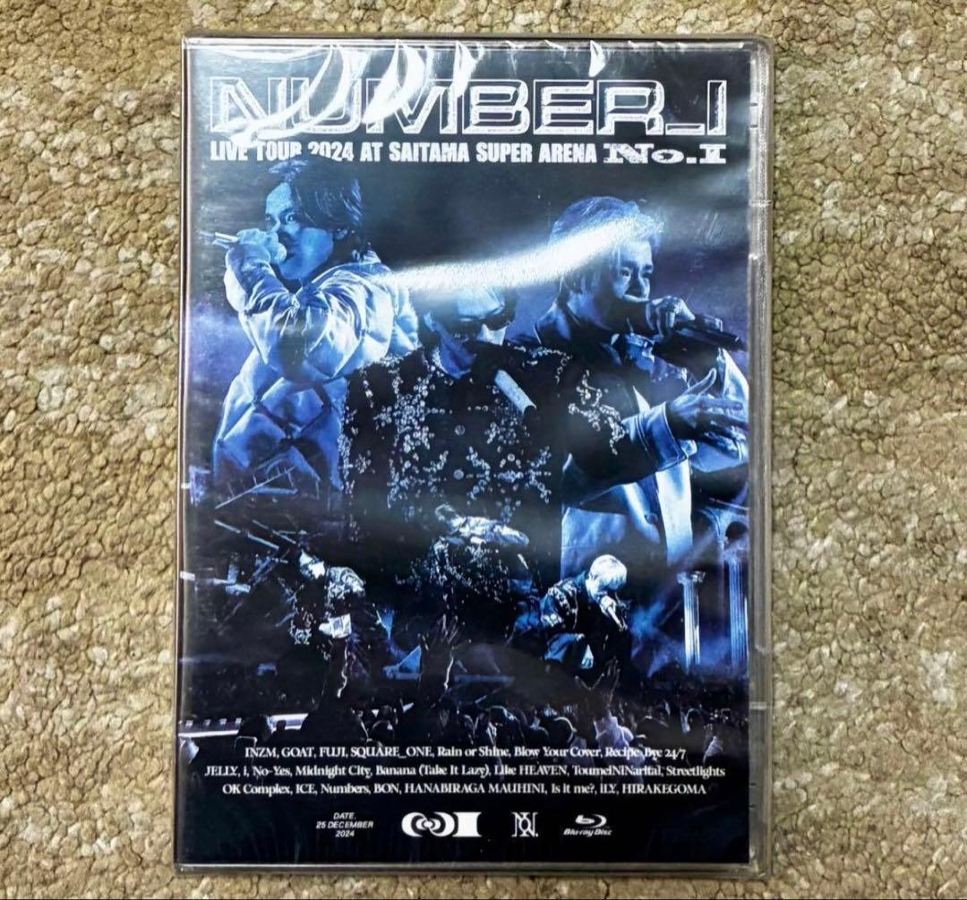 Number_i LIVE TOUR 2024 No.Ⅰ 通常盤 ナンバーアイ - メルカリ