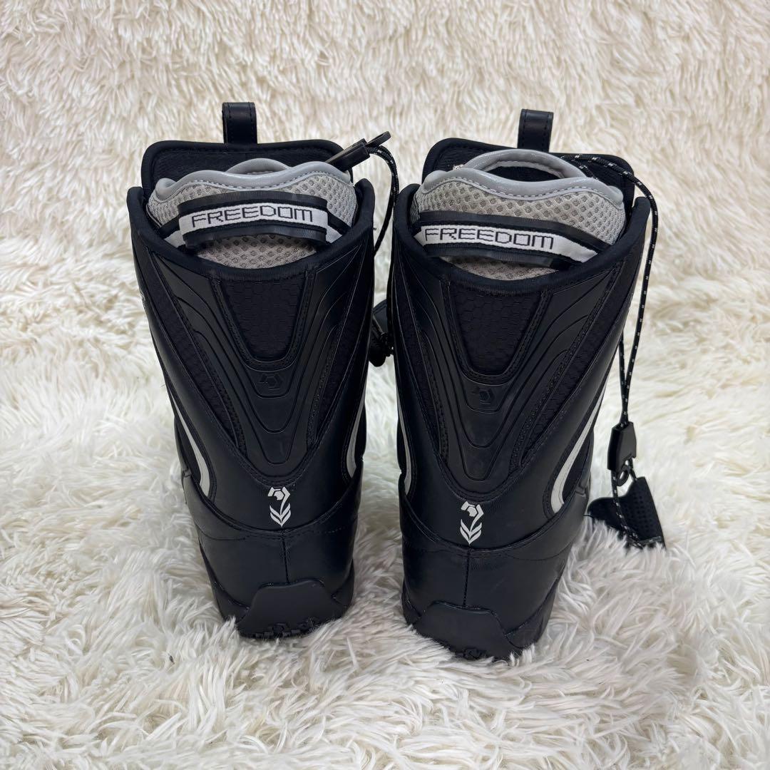 APX】 スノーボードブーツ ボアシステム ダイヤル式 ブラック 23cm