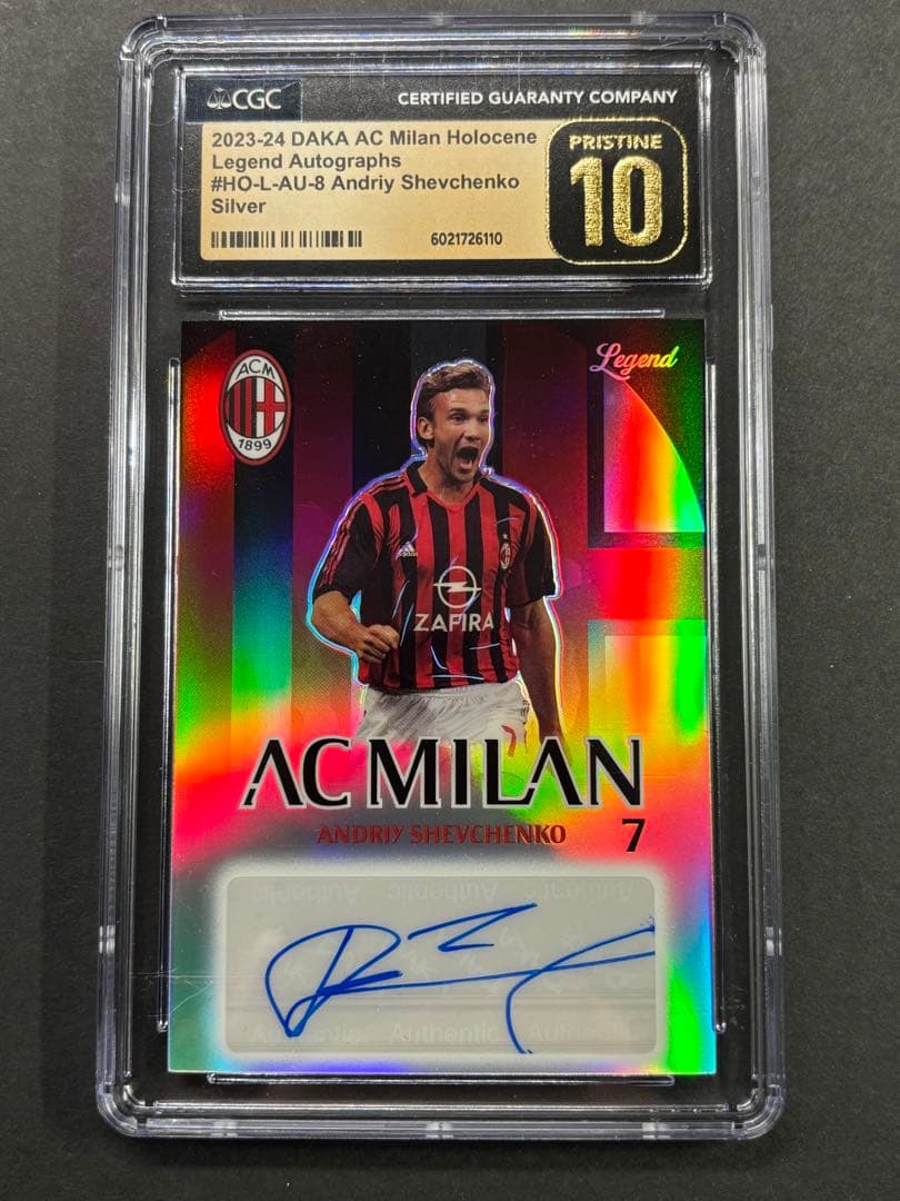 シェフチェンコ 直筆サイン 40枚限定 ACミラン - メルカリ