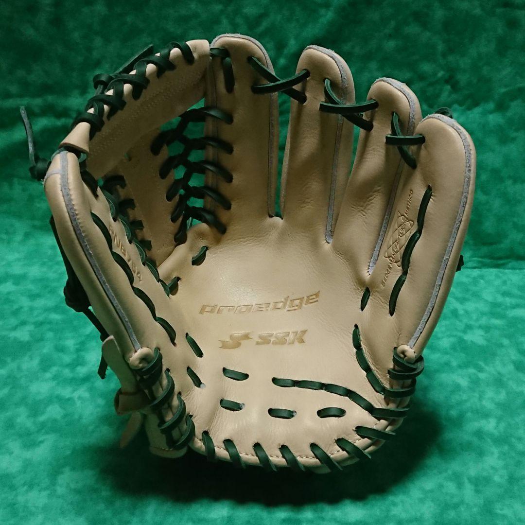 未使用 SSK 軟式オールラウンド用 プロエッジ キャメル 754型 値下げ