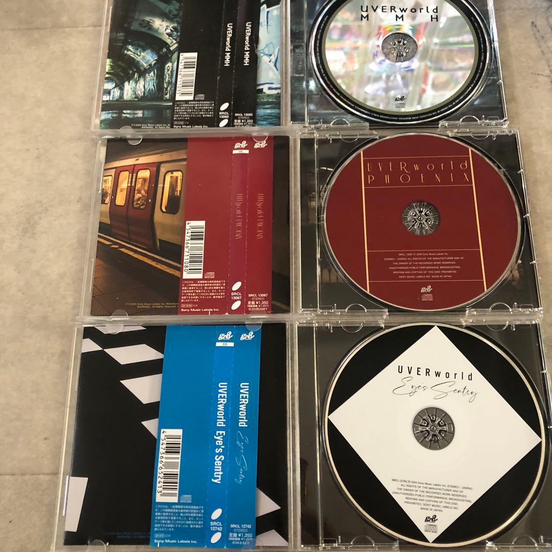 3枚セット UVERworld シングルCD 2024年リリース - メルカリ