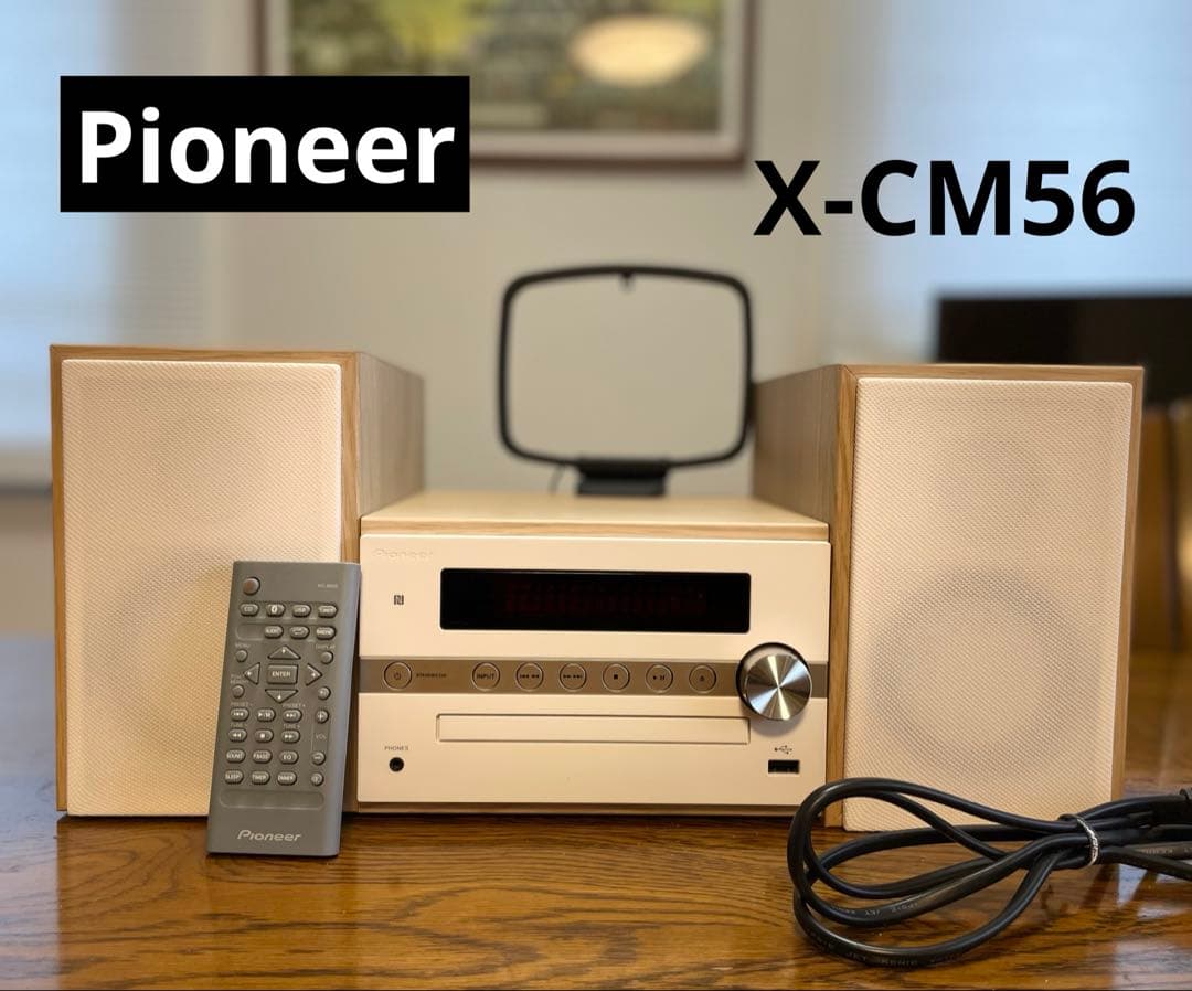 pioneer】Bluetooth対応CDコンポ X-CM56 - メルカリ