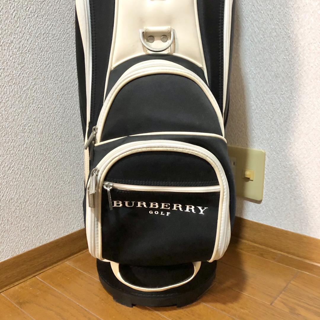 希少 BURBERRY GOLF キャディバッグ バーバリー カート型 6分割 - メルカリ