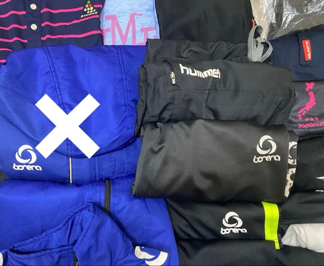 フットサル まとめ売りNIKE adidas Mユニフォームサッカー 練習着