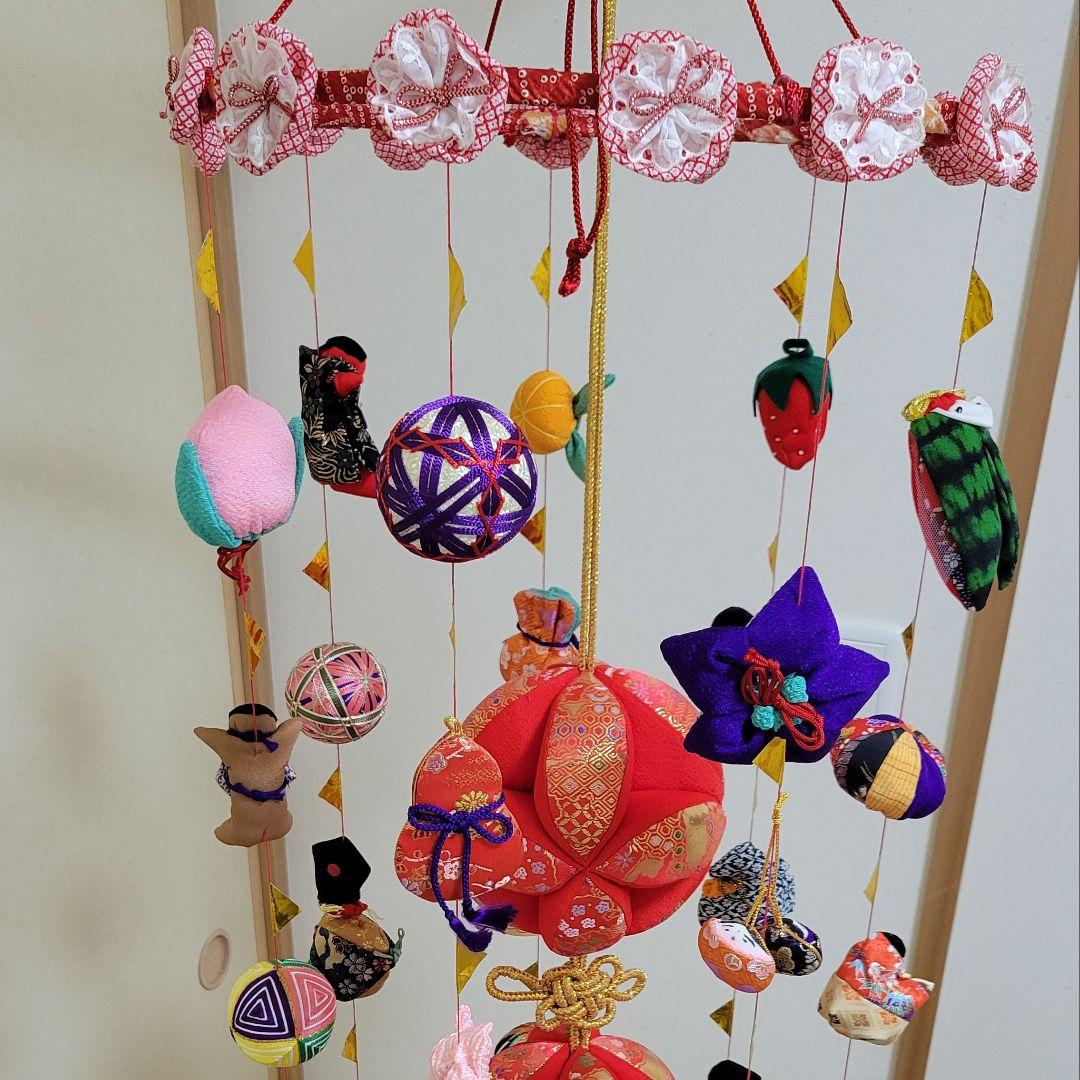 さげもん 吊し飾り 柳川毬 吊るし雛 雛人形 ひな祭り ヴィンテージ品