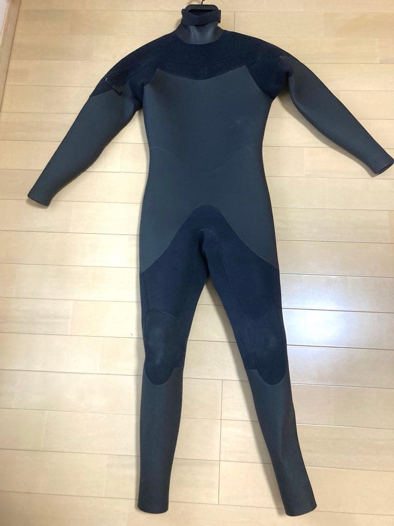 使用10回以内 Mellow メロー ウエットスーツ セミドライ 5x3ミリ L