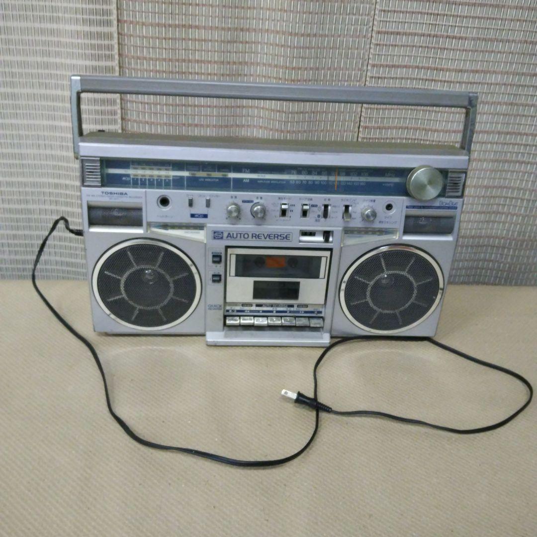 TOSHIBA ステレオ ラジオ カセットレコーダーRT-S77ジャンク品