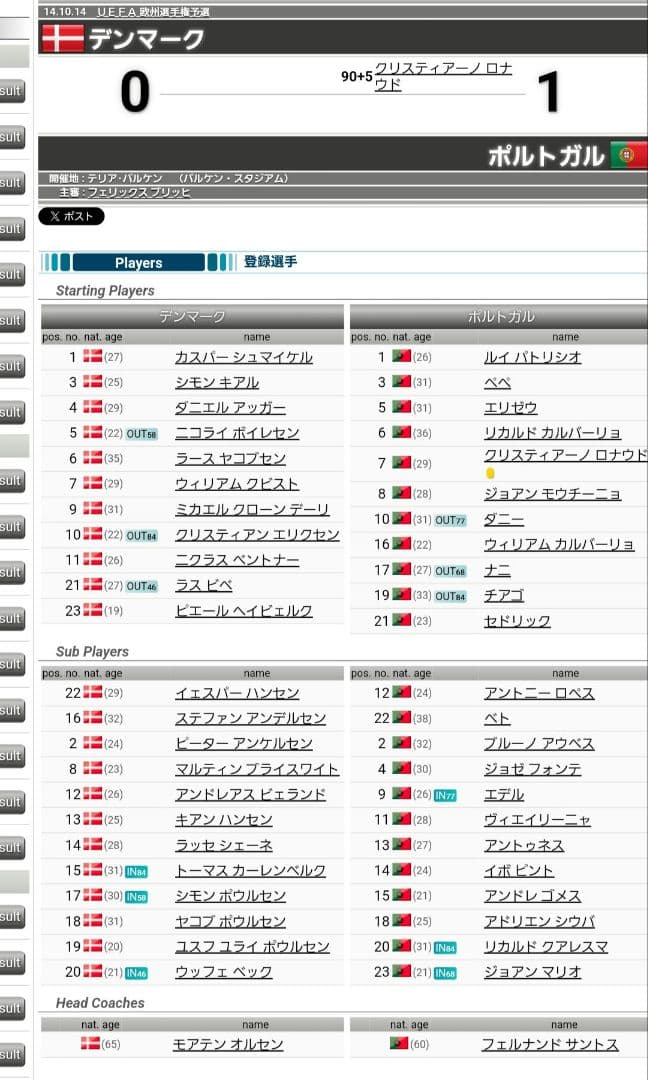 2014 ポルトガル代表 クリスティアーノロナウド選手 長袖 支給品