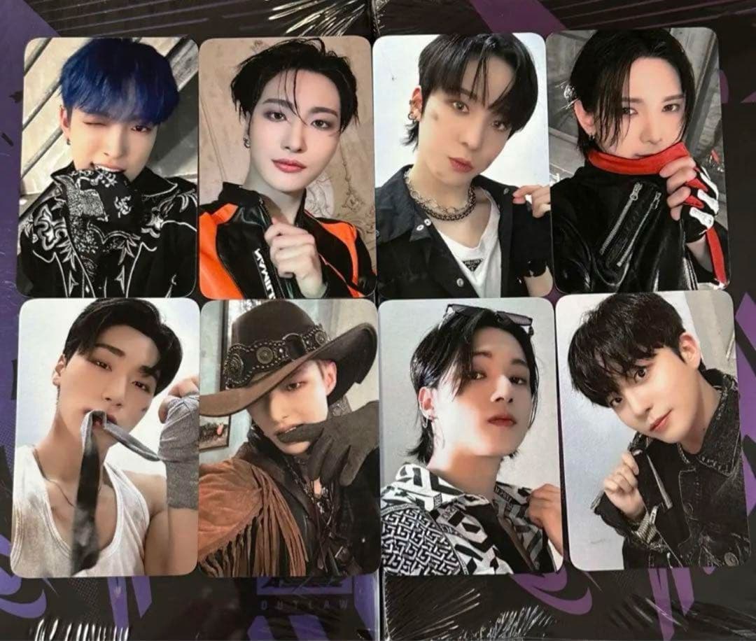 ATEEZ Everline 1.0 対面 ヨントン トレカ 8枚 フル セット 西野カナCD.DVD