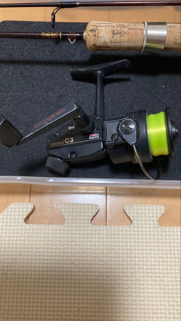 アブガルシア リール カーディナルC3 ＋ロッドTroutin Marquis - メルカリ