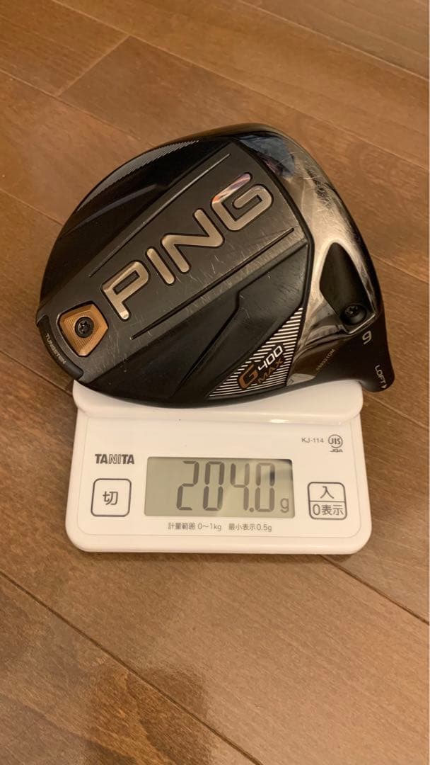 PING G400MAX 9度 ヘッドのみ L108840824 - クラブ最低 価格