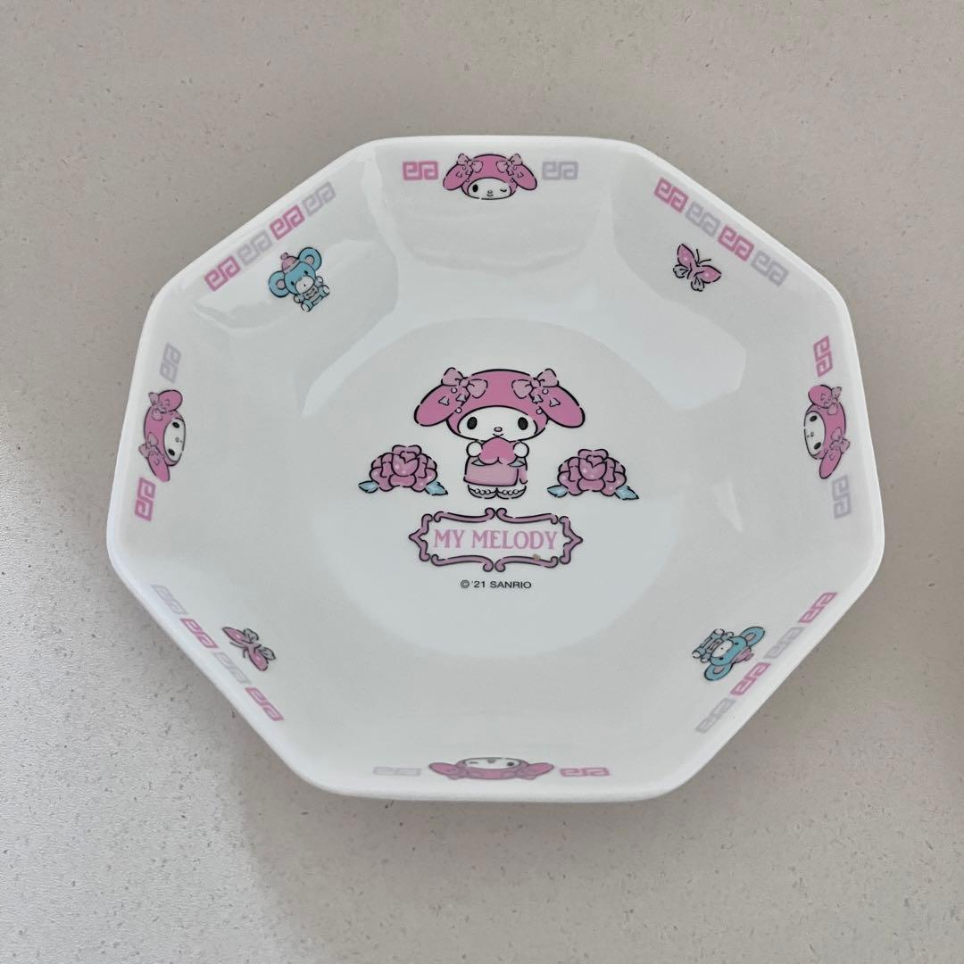 マイメロディ ラーメンどんぶり チャーハン皿 れんげセット - メルカリ