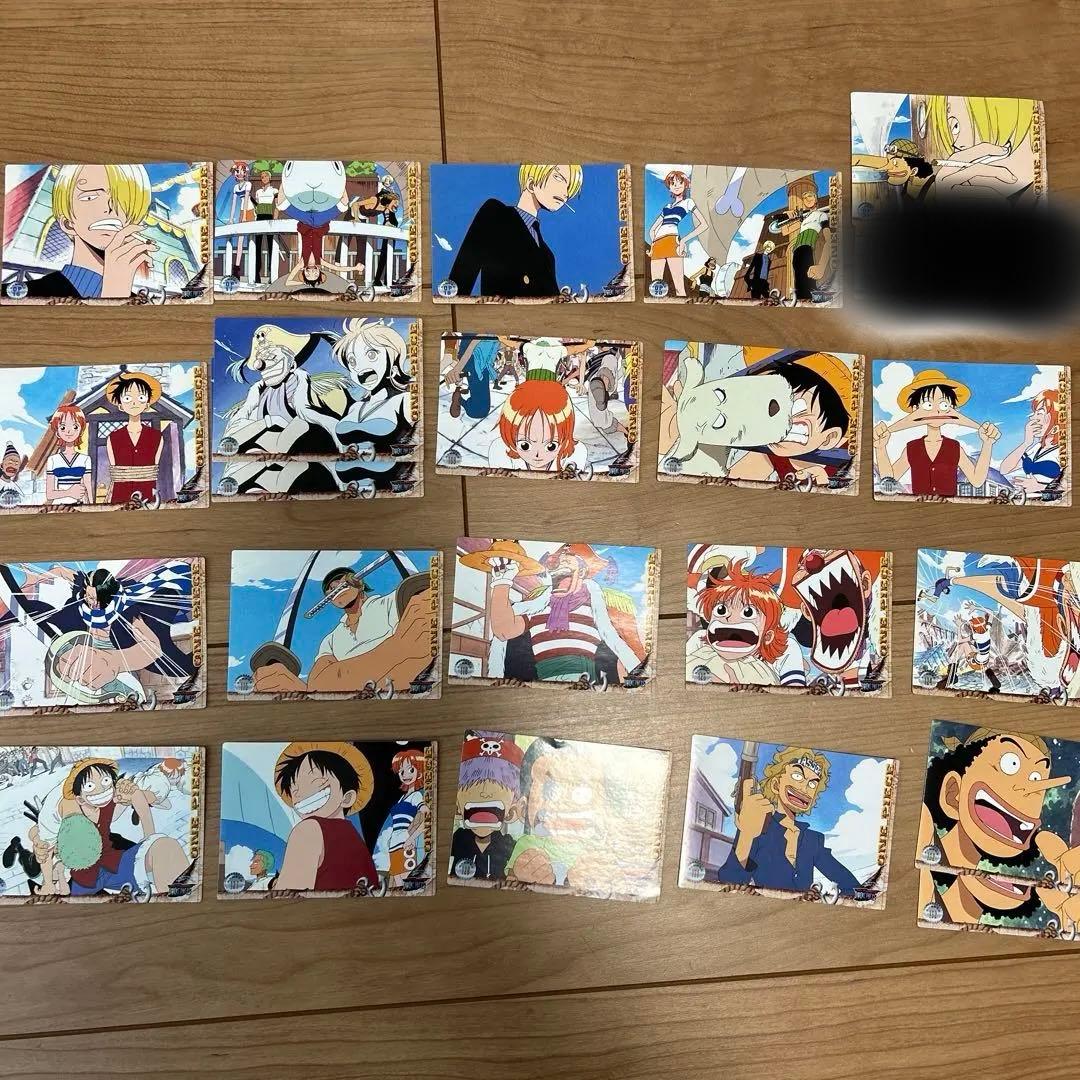 ワンピース アマダ トレーディングステッカー 7枚 シール 激レア
