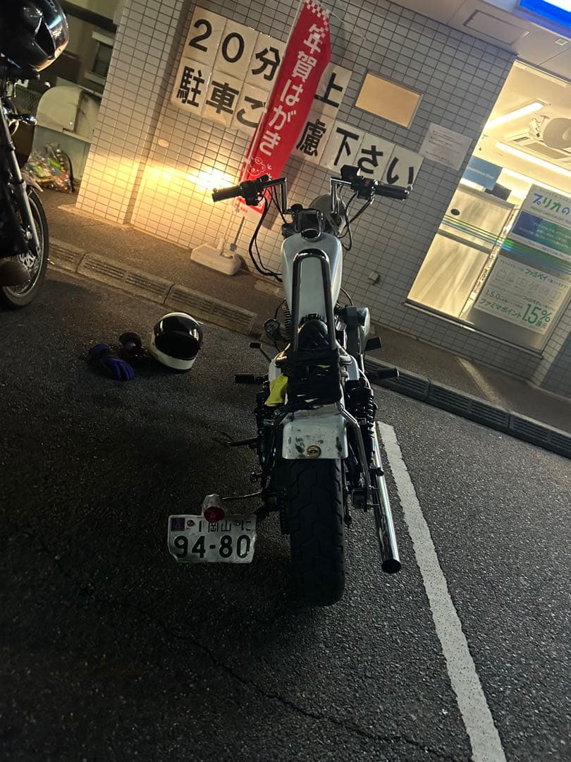 ヤマハ ドラッグスター250 フルカスタム チョッパー ボバー 実働