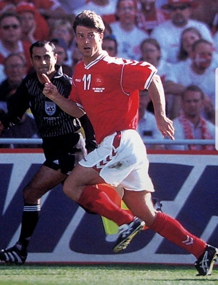 ブライアン・ラウドルップ デンマーク代表 アンブロ M-L ユニフォーム