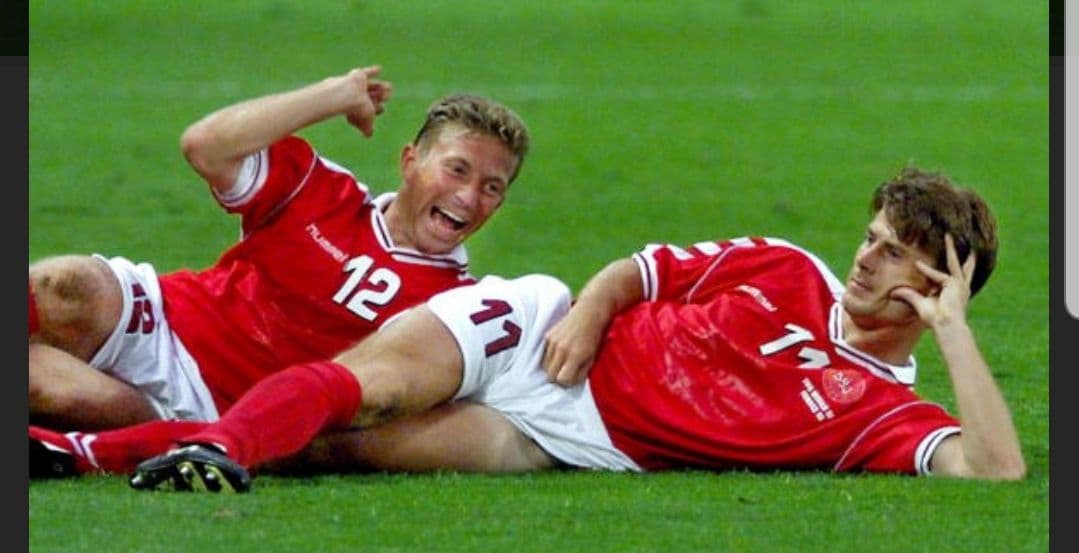 ブライアン・ラウドルップ デンマーク代表 アンブロ M-L ユニフォーム