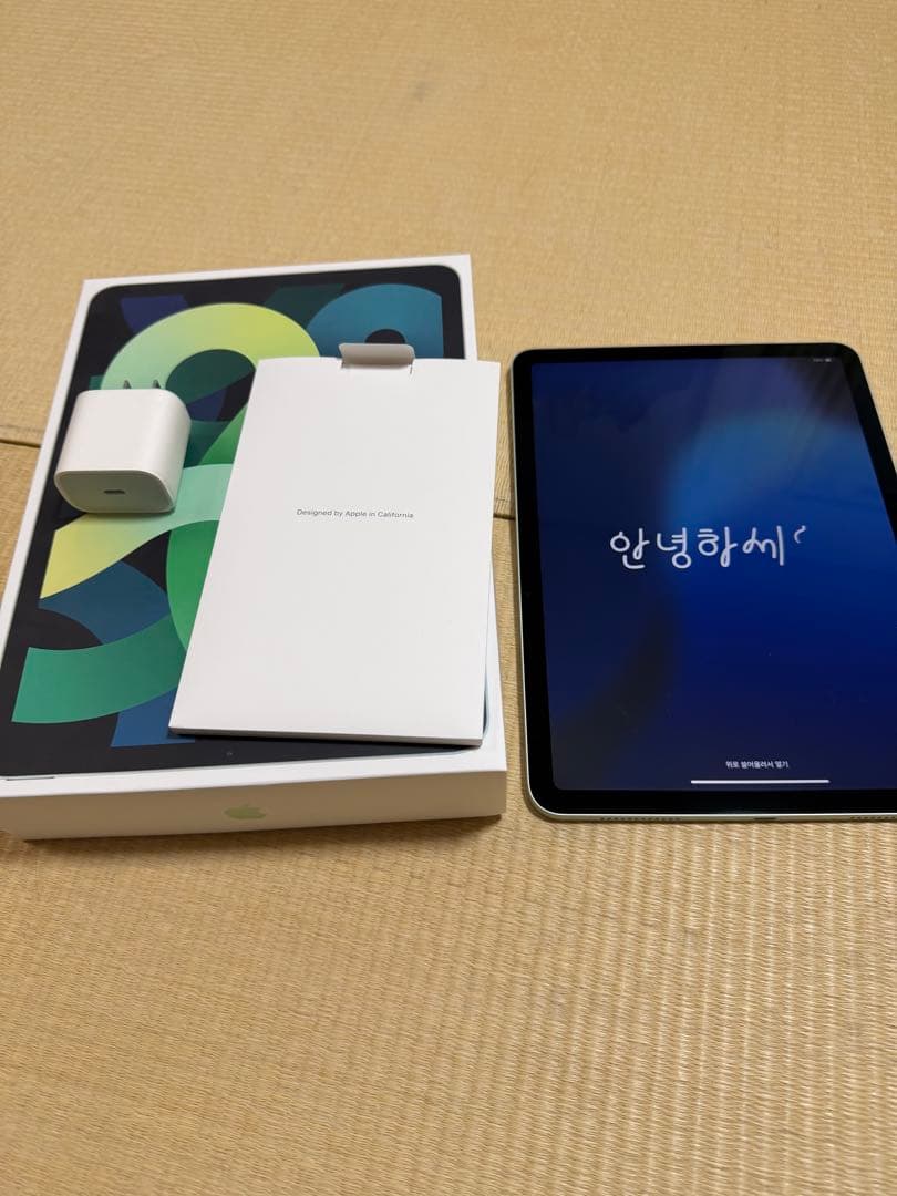 iPad Air 第4世代 64GB Wi-Fi版 グリーン Apple iPad Air 10.9インチ 第4世代 Wi-Fi 64GB 2020年秋モデル MYFR2J