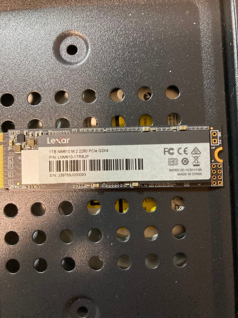 Lexar SSD NM610 1TB 動作確認済み nm610_slider_1TB_1.png