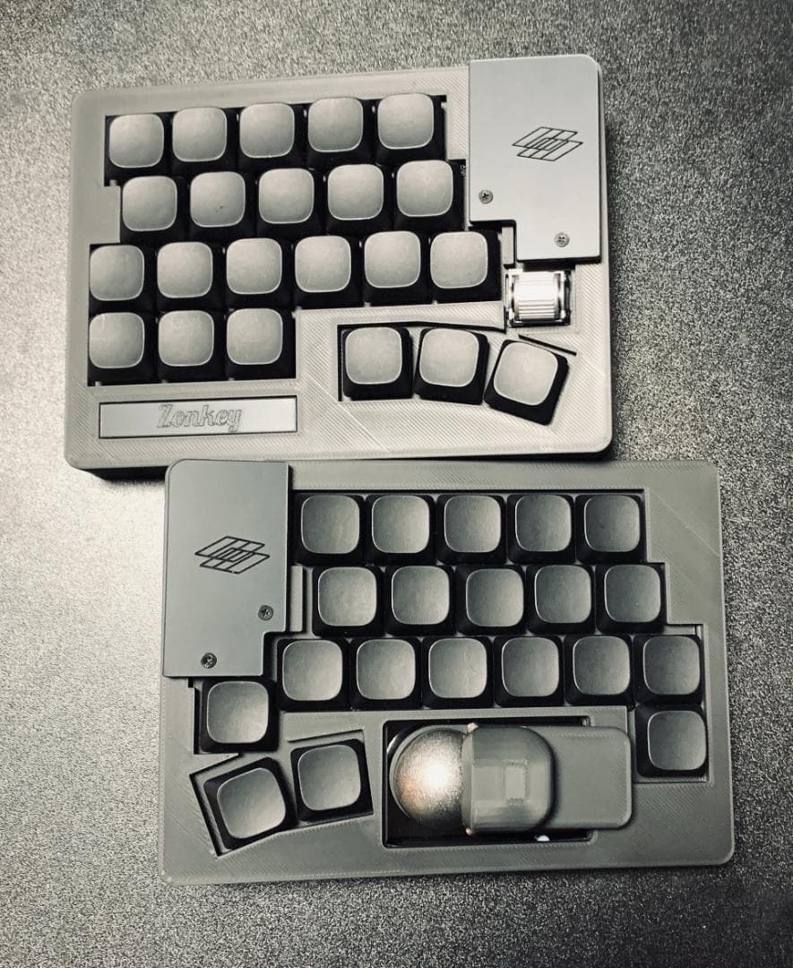 分割キーボード Zonkey Ver.2 ガスケットマウント - メルカリ