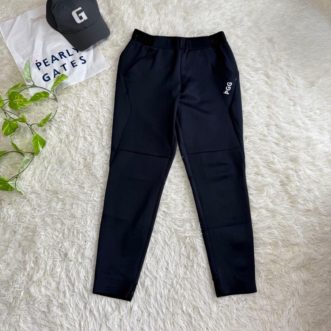 パーリーゲイツ】極美品 セットアップ ネイビー 5サイズ pgg メンズ