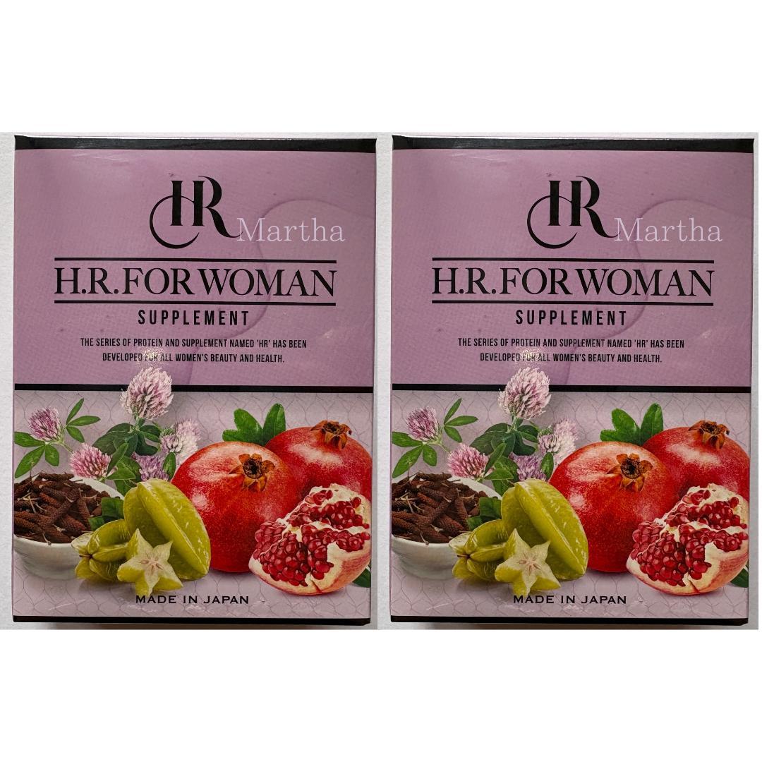 H.R. FOR WOMAN H.R.フォーウーマン2箱（2g×30包入×2）