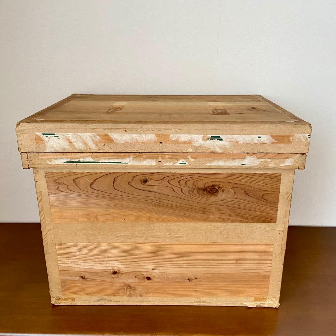 古道具 茶箱 収納箱 昭和レトロ アンティーク ヴィンテージ - メルカリ