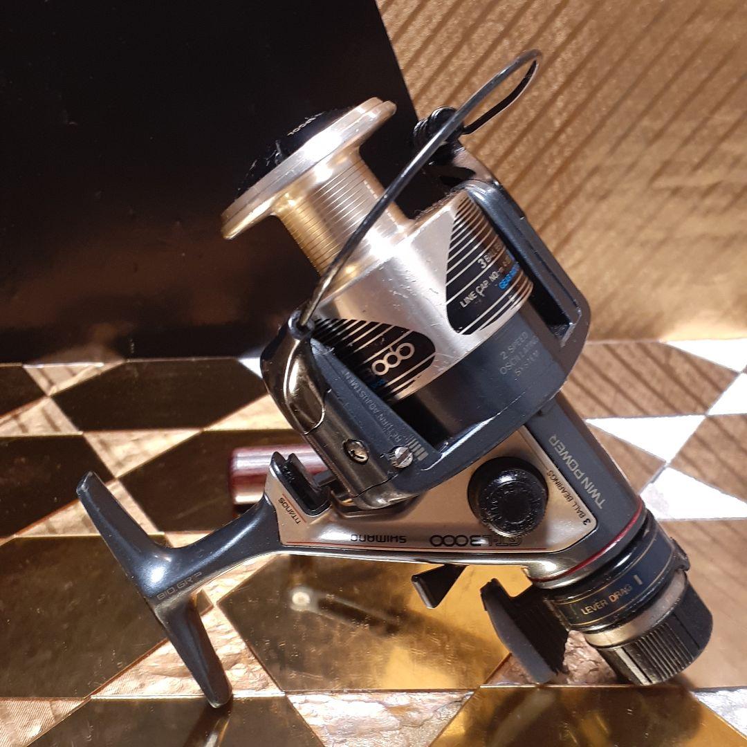 シマノTWINPOWER GT-L3000 オールドリール ヴィンテージ 美品 - メルカリ