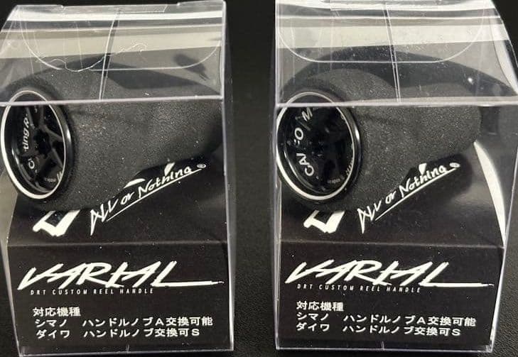 DRT バリアルハンドル カルフォームノブ EVA ホワイトリボン 2個セット