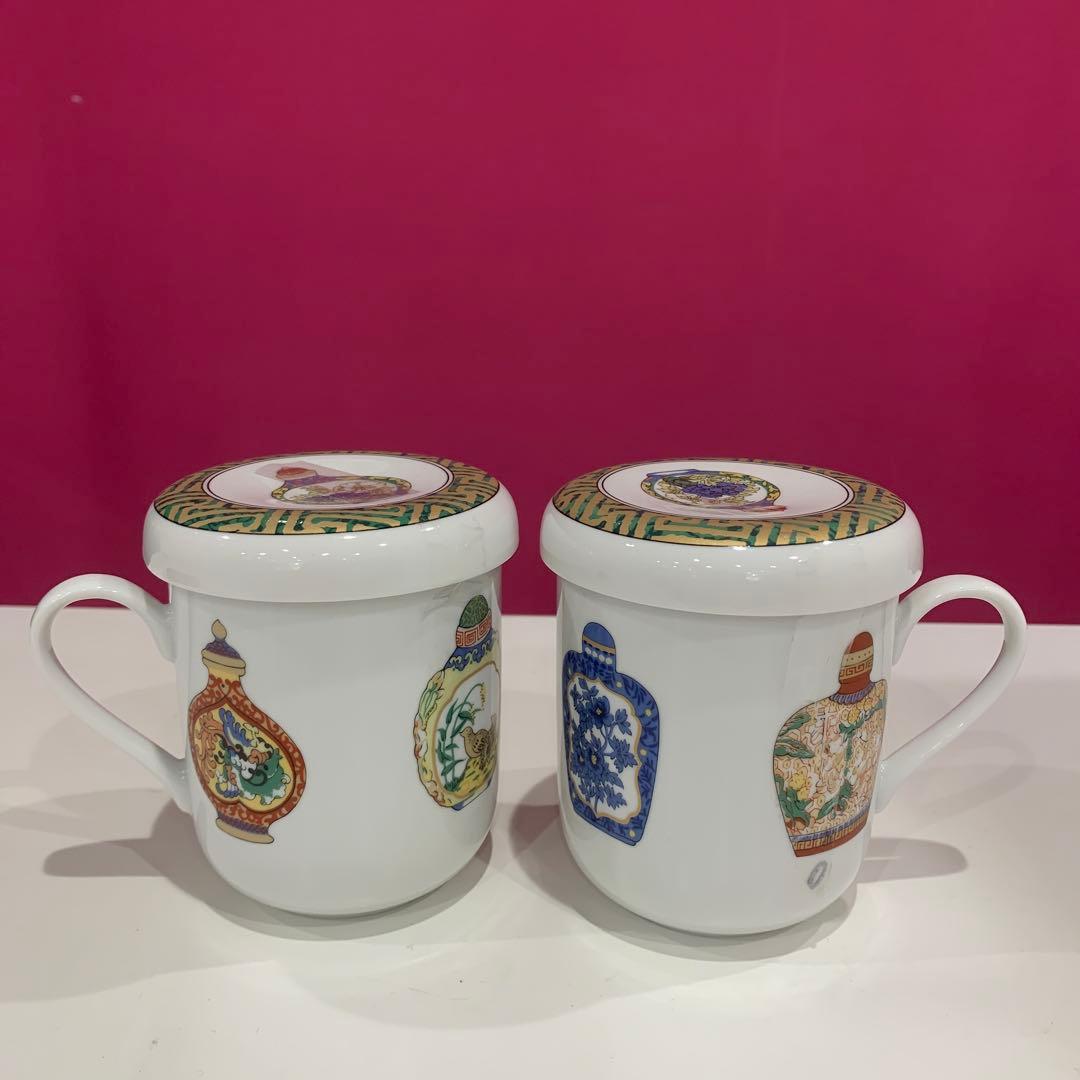 K】前畑陶器 チャイナシリーズ 蓋付きマグカップ 204 - メルカリ