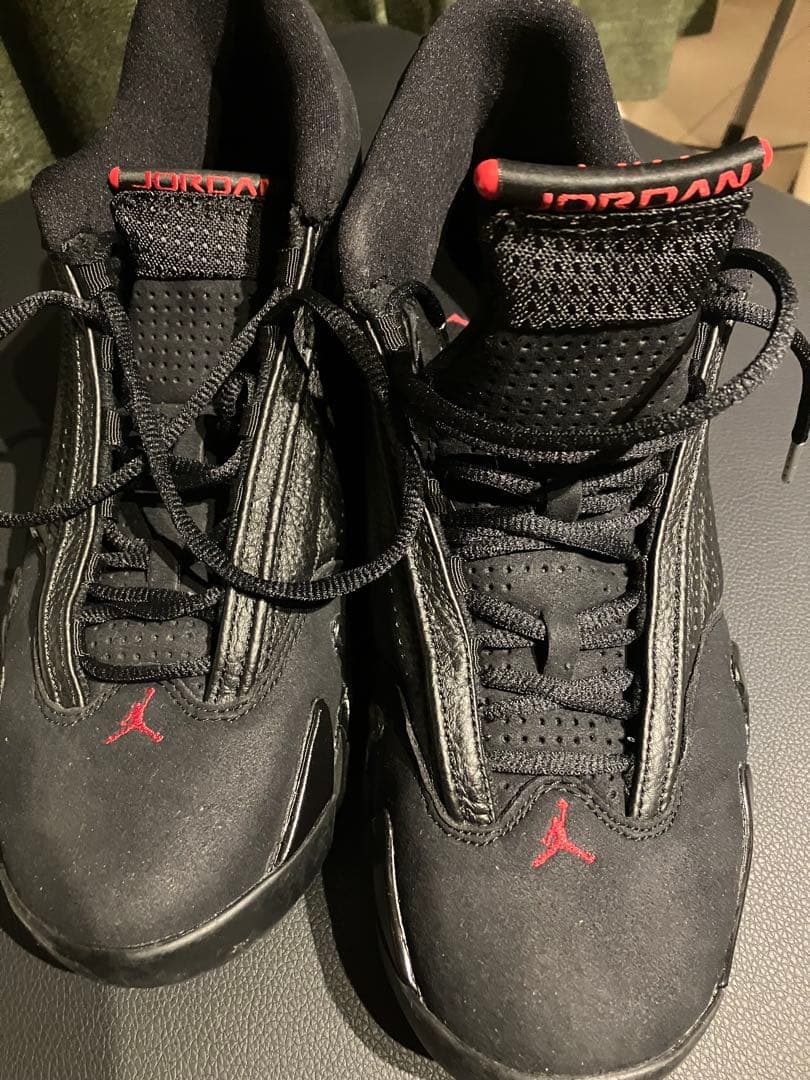 Air Jordan 14 ブラック/レッド JORDAN BRAND AIR JORDAN 14 RETRO BLACK/VARSITY RED-BLACK（ナイキ