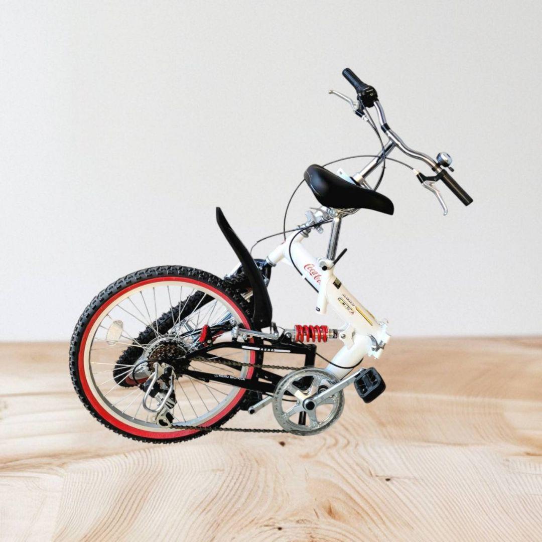 コカコーラ 折りたたみ自転車 AERO 20インチ - メルカリ
