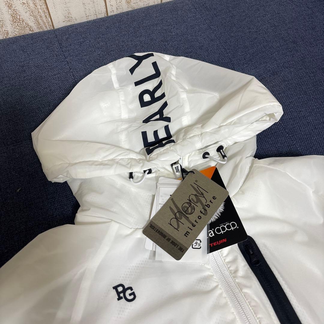 パーリーゲイツ 新品 未使用 2WAY ストレッチタフタ フーディコート 0