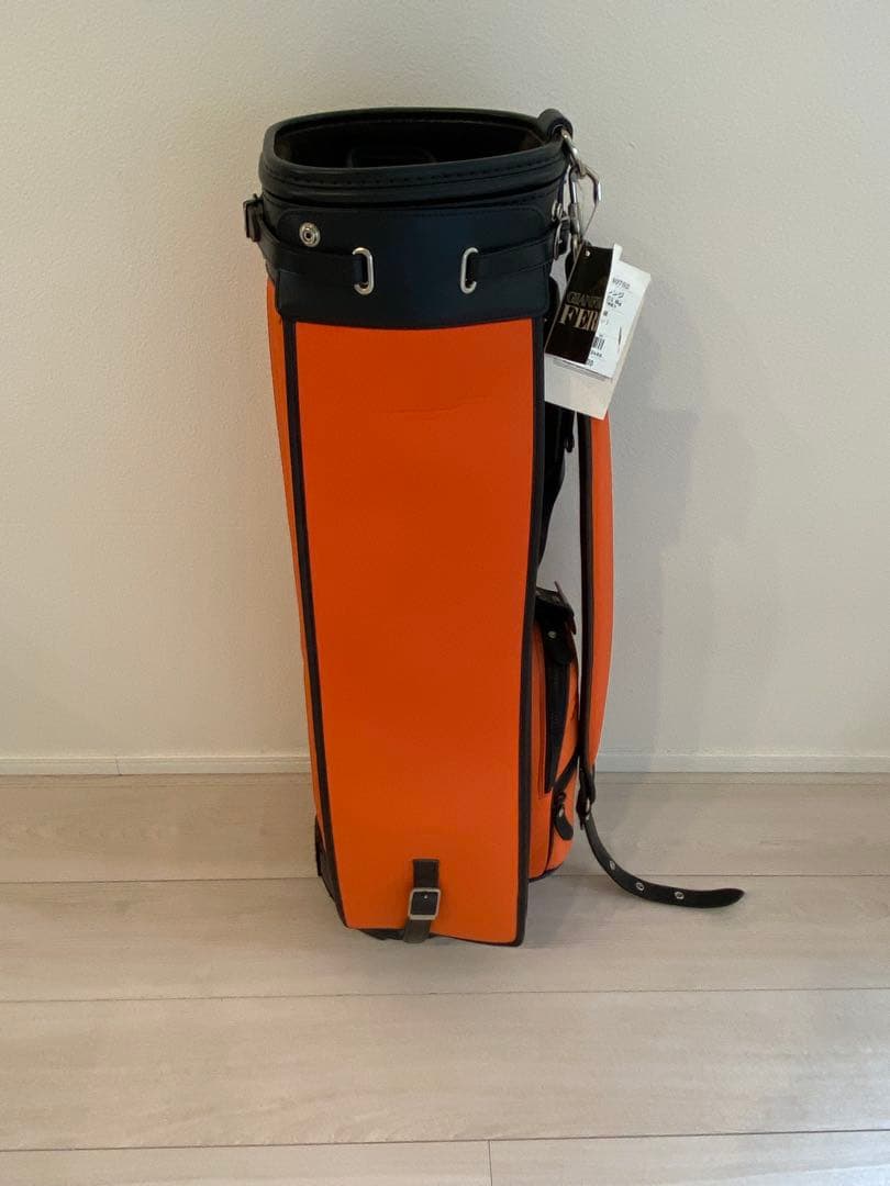 激レア】ミズノ ジャンフランコフェレ コラボ キャディバッグ オレンジ