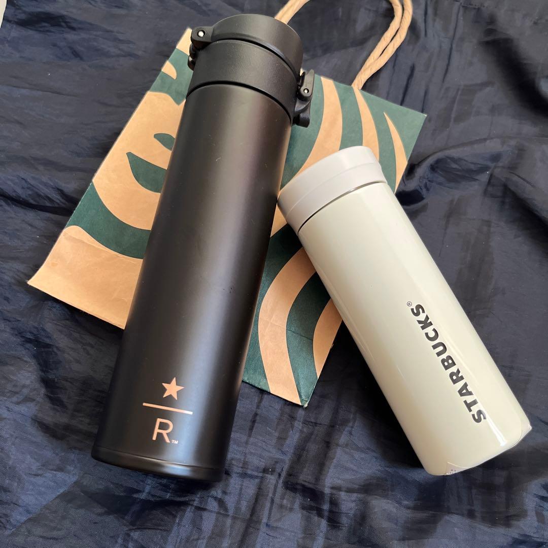 スターバックス リザーブ 限定 スリムハンディ ボトル ブラック & プチボトル スターバックス リザーブ 限定 スリムハンディ ボトル ブラック 400ml