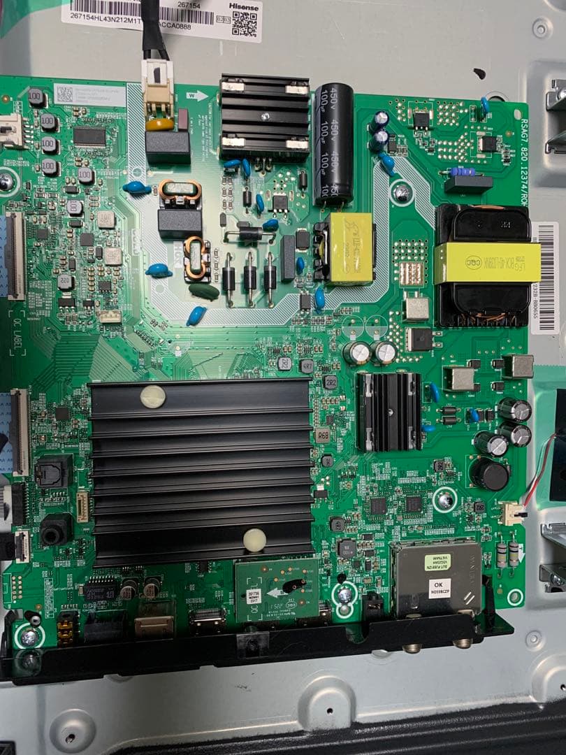 レグザ 43V型 4K 液晶テレビ 43C350X 基盤セット - メルカリ