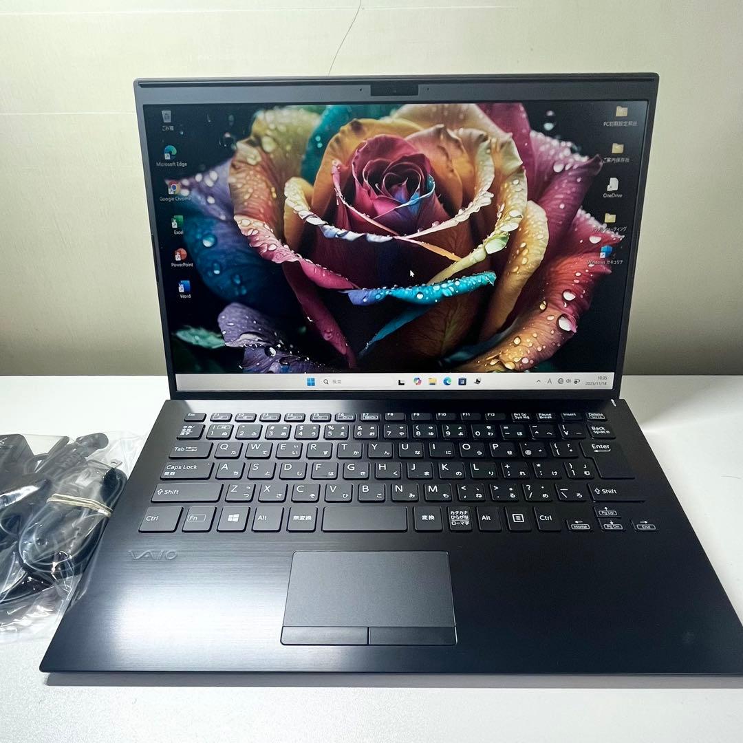 【極美品】VAIO Pro VJPK13C11N 8GB i5 office付 中古ノートパソコン VAIO Pro PK VJPK13C11N 通販 フルHD 液晶14型 WPS
