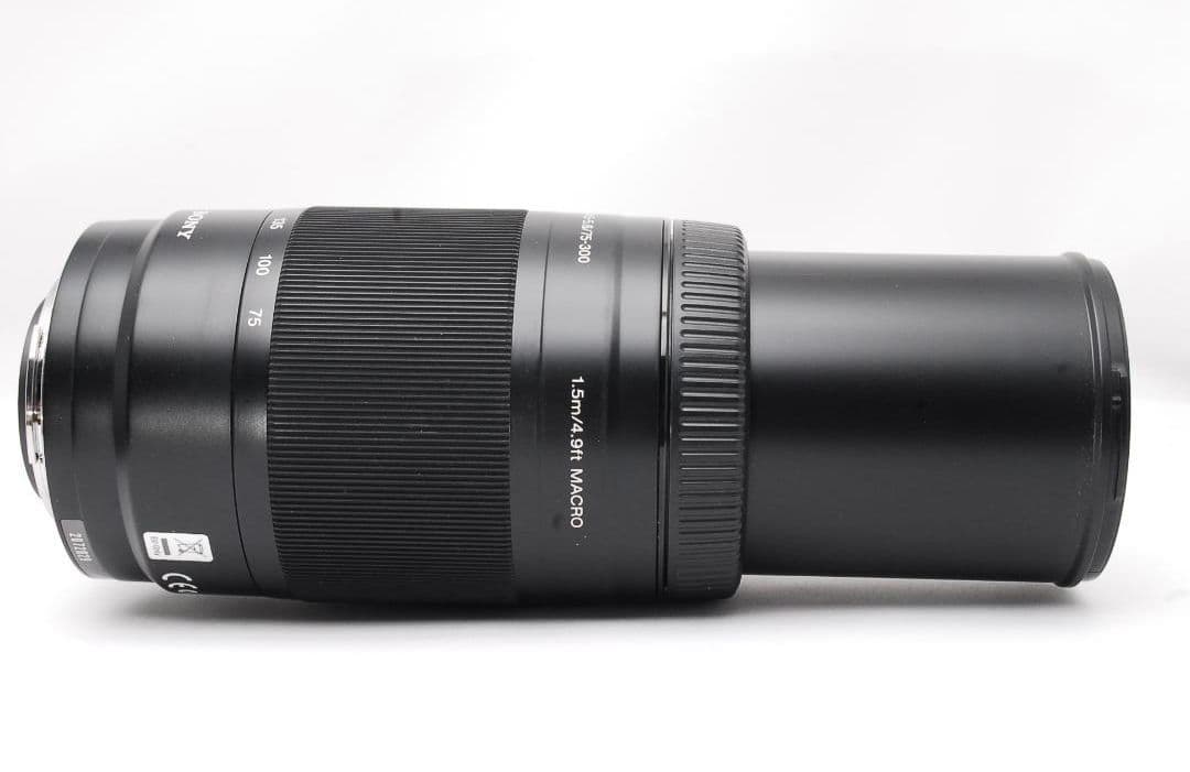 美品 SONY 純正 75-300mm 超望遠レンズ F4.5-5.6 ソニー