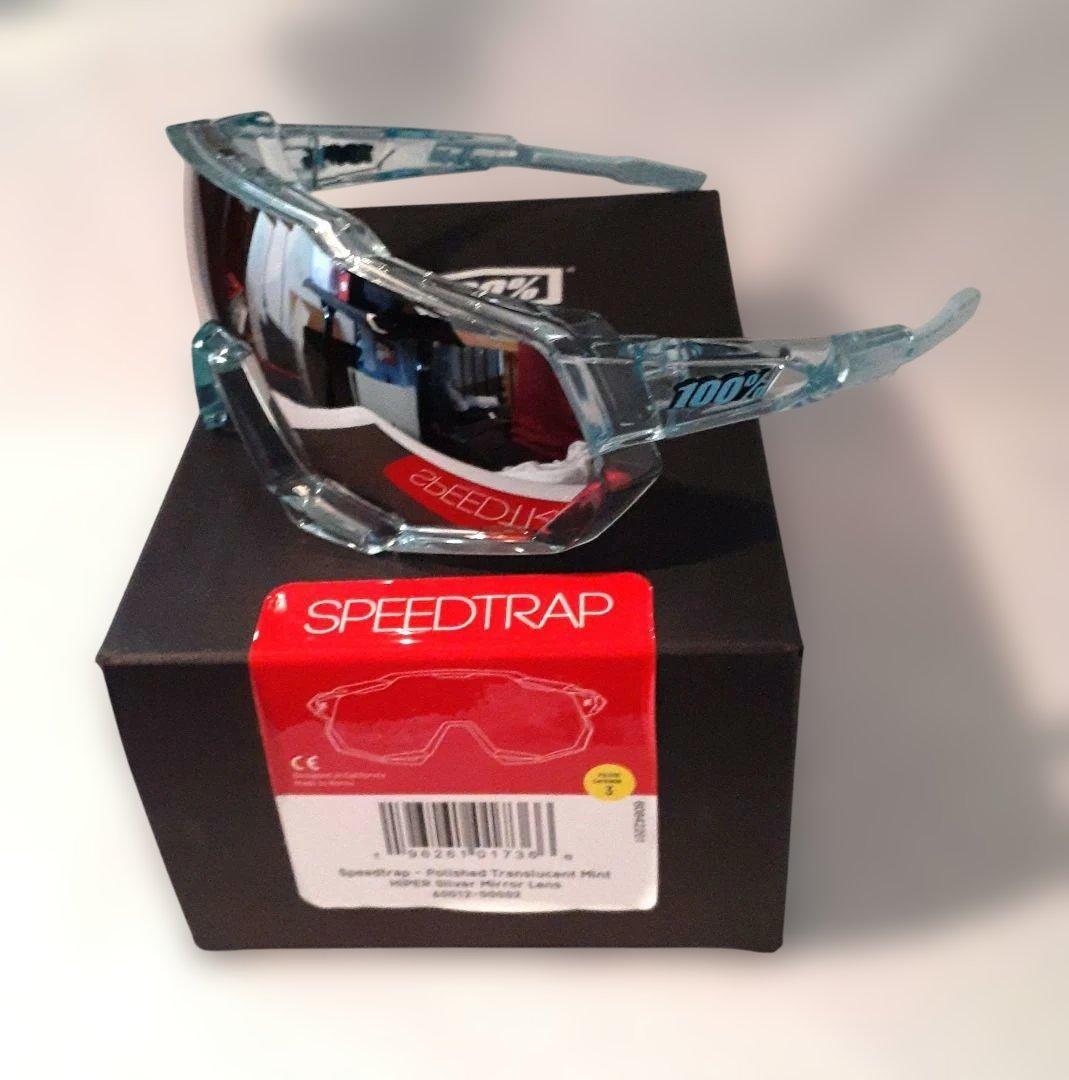 100% SPEEDTRAP クリアミント ワンハンドレッド サングラス - メルカリ