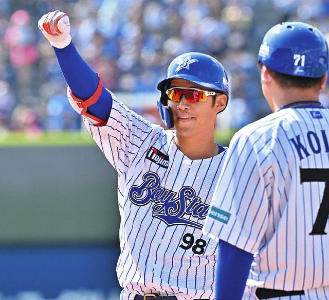 京田陽太選手 横浜DeNAベイスターズ 1998年復刻ユニフォーム Oサイズ