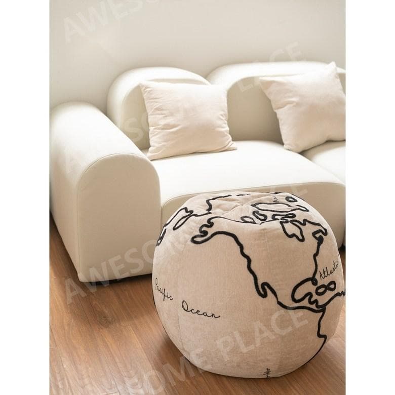 Cooler Colour 地球儀デザイン ビーズクッション 50×60cm 565880501.jpg?ts=20220809155153220
