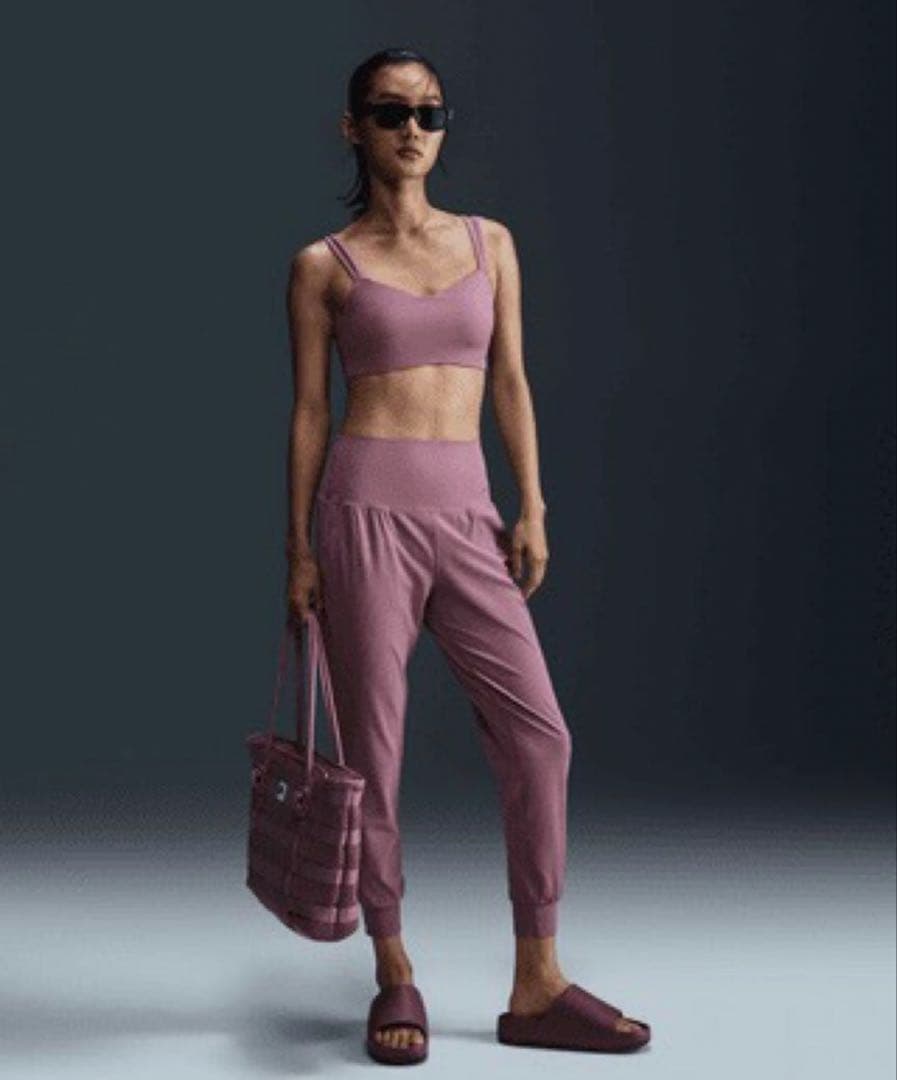 新品】NIKE ZENVY ハイウエスト ジョガーパンツ ヨガパンツ Mサイズ